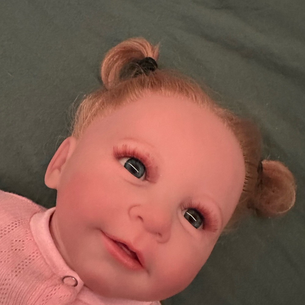 Realistic Reborn doll with Pink Outfit